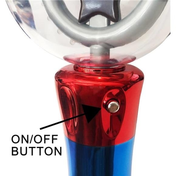 Light Up Magic Ball Toy Wand for Kids - Flashing LED Wand for Boys and Girls - Picture 6 of 6